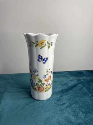 £2.99 • Buy Aynsley Cottage Garden Medium Vase Bone China 