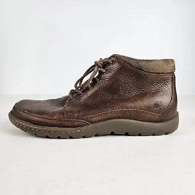 Born Men's Size 9 M Nigel Boot Brown Leather Comfort Chukka Lace Up • $54.88