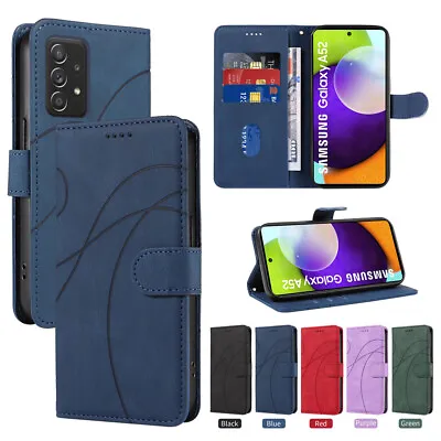 For Samsung A23 A33 A53 A32 A52 A72 A14 A54 Wallet Card Case Leather Flip Cover • $11.99