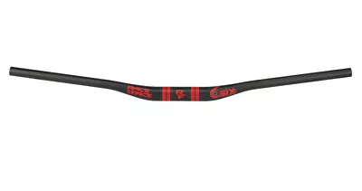 SIXC Handlebar - RaceFace SIXC Carbon Riser Handlebar: 35 X 820mm 20mm Rise Red • $184.99