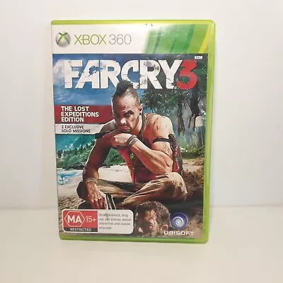 Far Cry 3 - Case And Manual ONLY - No Disc! - Xbox 360 **Free Post** Microsoft • $5.99