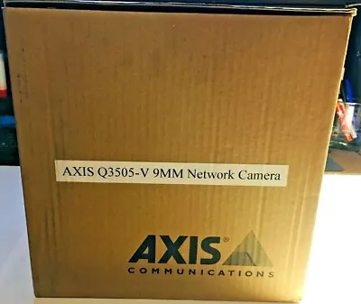 AXIS Q3505-V 9mm 0616-001 Indoor Fixed Dome Network Camera • $800