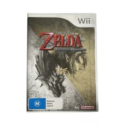 The Legend Of Zelda: Twilight Princess - COMPLETE -VGC- Nintendo Wii *FREE POST* • $30