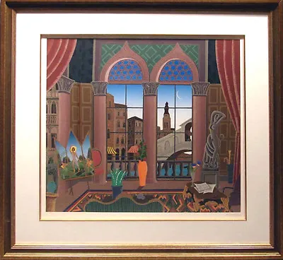 Thomas McKnight  Capriccio  Serigraph With Custom Frame Hand Signed Make Offer • $1650