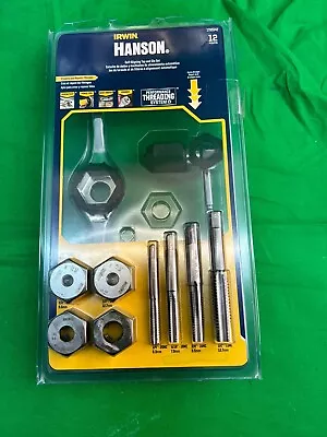 Irwin Hanson 1765542 Self-Aligning Tap And Die Set 12 Pcs New (br16) • $20