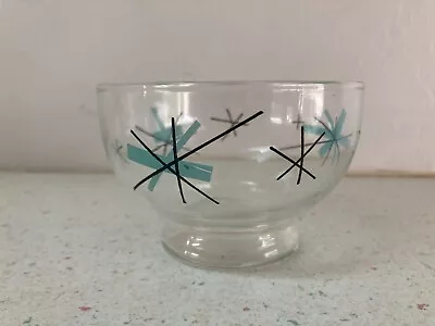 Vintage Salem NorthStar Atomic Glasses Cocktail • Ice Cream • Desert • Set Of 5 • $42