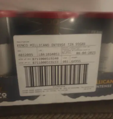 KENCO MILLICANO INTENSE INSTANT COFFEE TINS 6 X 95g Total 570g NEW CASE Sealed 5 • £27.05