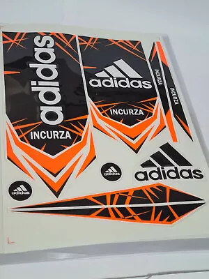 £8.99 • Buy *3d EMBOSSED* ADIDAS INCURZA ORANGE/BLACK CRICKET BAT STICKER. ONE STICKER