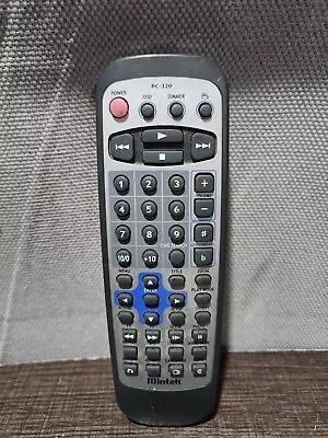 Mintek DVD Player Remote Control Model RC-320 Silver Gray Tested Working OEM • $6.99