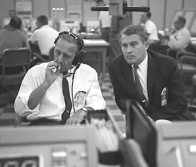 Wernher Von Braun Kurt Debus During Apollo Launch Simulation 8x10 Photo (ep-112) • $8.87