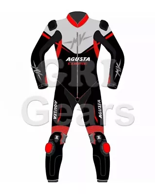 Mv Agusta Corse 2020 Model Motogp Motorbike Leather Racing Suit  • $349