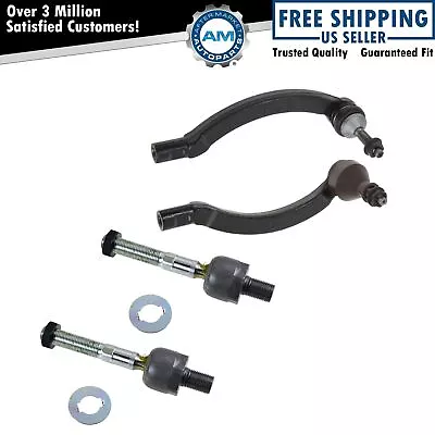 Tie Rod End Inner Outer LH RH Set Of 4 For Volvo S60 S80 V70 New • $43.48