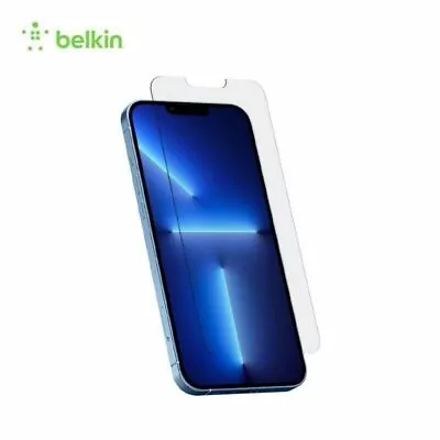 $60 • Buy 2 X IPhone 14 Plus / 13 Pro Max Belkin Screen Protectors (Get Free Charging Pad)
