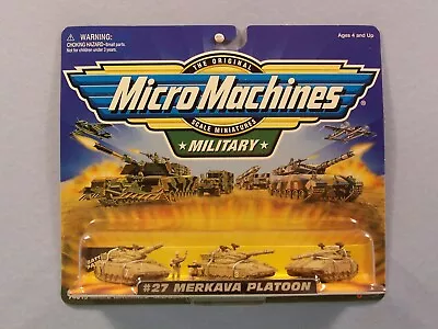 Micro Machines -Military - #27 Merkava Platoon • $20.50