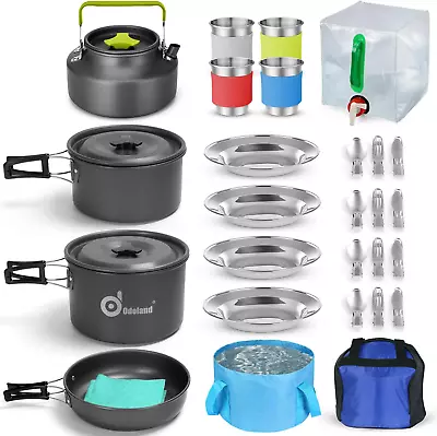 29Pcs Camping Cookware Mess Kit • $94.99