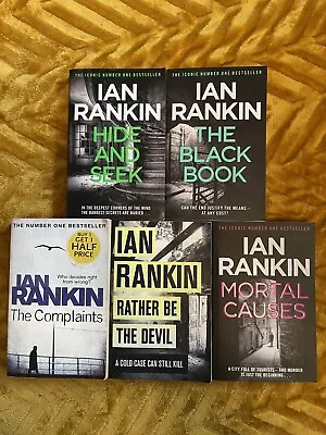 Ian Rankin Book Bundle X 5 Lots Listed Free P&P (SH17) • £11.99