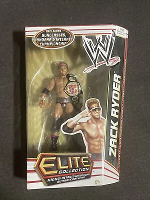 WWE Mattel ZACK RYDER Elite Series 17 NEW Internet Champion Matt Cardona Figure • $179.99