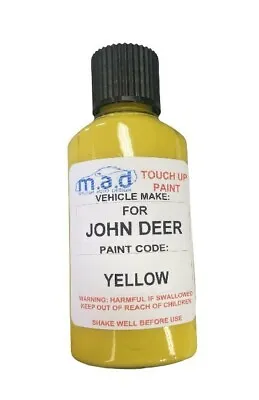 30ml Touch Up Paint Bottle For John Deere Yellow Ride On Mower Deck For X Series • £6.39