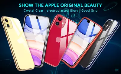 $3.99 • Buy Shockproof Back Cover Case For Apple IPhone 11 12 Pro XS MAX XR 6 7 8 Plus SE