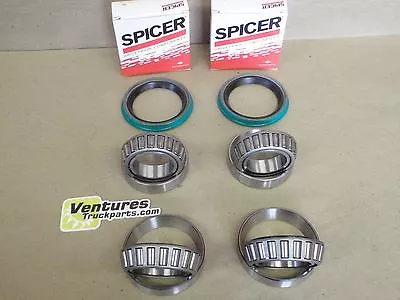 Wheel Bearing And Seal Kit Ford Bronco  F100  4x4 Dana 44 Front Spicer • $186.06