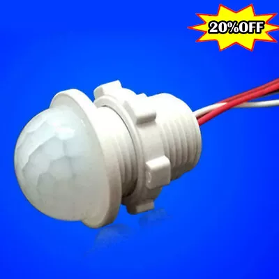1X LED PIR Infrared Motion Sensor Switch With Time Function Best Delay NEWS • $1.98