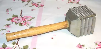 Vintage Large Metal Head Meat Food Tenderizer Mallet • $10