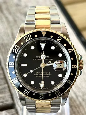 Rolex GMT-Master II Men's Watch 2004/5 - Ref: 16713 • $8990