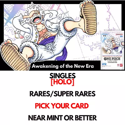 One Piece Awakening Of The New Era OP05 - SINGLES - RARES & SUPER RARES • $1.95