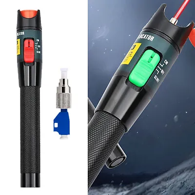 New 1-30Km Visual Fault Locator Fiber Optic Cable Tester VFL 50mw/5mw • $14.68