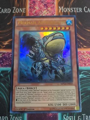 Yu-Gi-Oh! Mermail Abyssbalaen MP14-EN055 1st Edition Ultra Rare NM  • $1.20