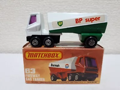(New BP Label) Matchbox - #63 Freeway Gas Tanker • $10.50