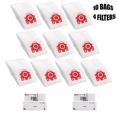 10 Pack Miele Generic Replacement Vacuum Bags  AirClean Filter FJM Bags C1 C2  • $24.99