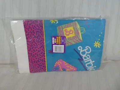 Vintage NOS Barbie Paper Table Covers By Reed 52” X 96” Sealed Cheetah Print Q3 • $9.99