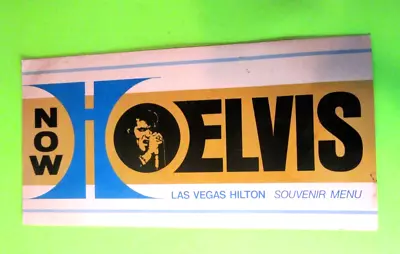 Vintage Elvis Presley Las Vegas Hilton 1973 Tour Concert Program Book • $45