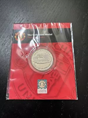 Manchester United FC Old Trafford Collectors Medal Official Merchandise • £0.99
