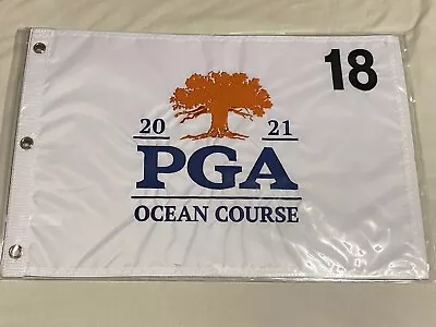 2021 PGA Championship Official FLAG PIN Kiawah Phil Mickelson Ocean Course RARE • $84.99