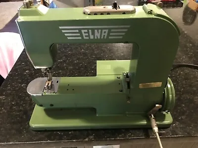Vintage ELNA GRASSHOPPER SEWING MACHINE - SWITZERLAND  • $200