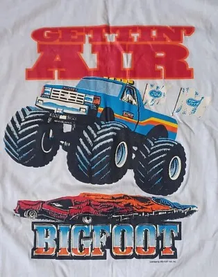 Vintage T-shirt Bigfoot Gettin' Air Vintage Ford Big Foot Shirt Vintage Shirt L • $45