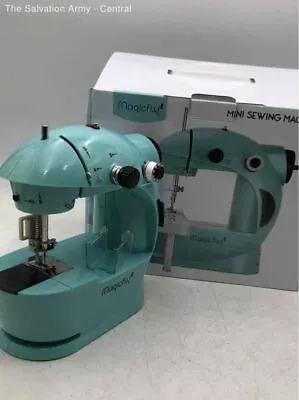 Magicfly Green Battery Operated Portable Mini Sewing Machine W/ Extension Table • $11.50