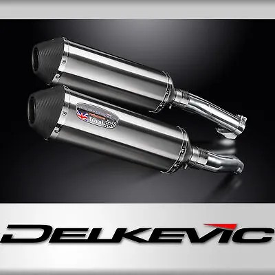 Kawasaki Z1000SX ABS 2010-2019 343mm X-Oval Stainless Exhaust Silencer Can Kit • £329.99