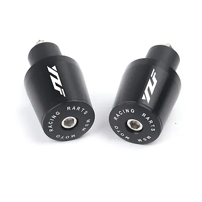 CNC Handle Bar Grips End Weights Caps Plugs Slider For YAMAHA R6S YZF R6 YZF-R1 • $12.59