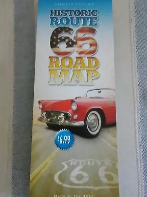 HISTORIC ROUTE 66 TRAVEL ROAD MAP CHICAGO TO LA 93rd 2019 EDITION! BEST GUIDE!! • $4.99