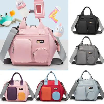 Luxury Baby Diaper Bag Nappy Backpack Waterproof Mummy Changing Bag Travel • $26.59