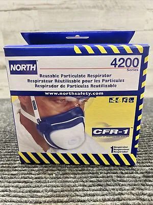 NEW North Honeywell 4200L CFR-1 Respirator NIOSH N95 Mask LARGE • $20