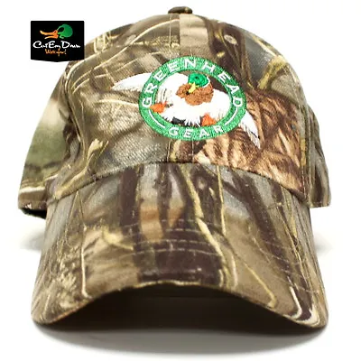 Classic Avery Greenhead Gear Ghg Vintage Logo Max-4 Camo Canvas Hat Ball Cap  • $9.97