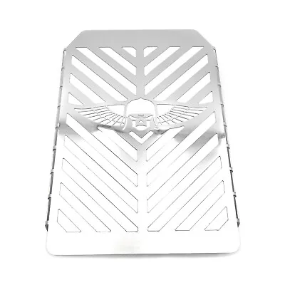 Radiator Grille Cover For Kawasaki Vulcan VN 1500 Skull Wing Guard Protector • $49