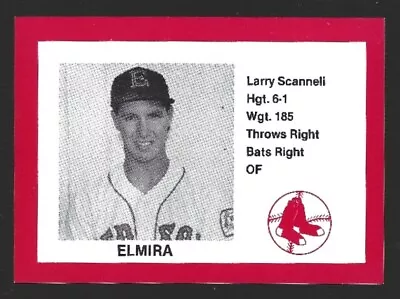 1987 Elmira Pioneers Cain #5 Larry Scanneli Baseball Card • $4.99