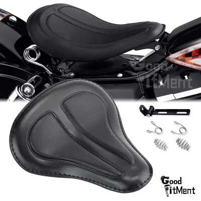 Motorcycle Solo Seat Classic Spring Soft For Yamaha V Star 1300 1100 950 650 250 • $90.12