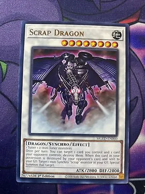 Yugioh TCG Maximum Gold El Dorado Scrap Dragon MGED-EN060 • $1.09