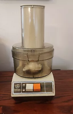 Vintage General Electric Food Processor Tested  • $22.99